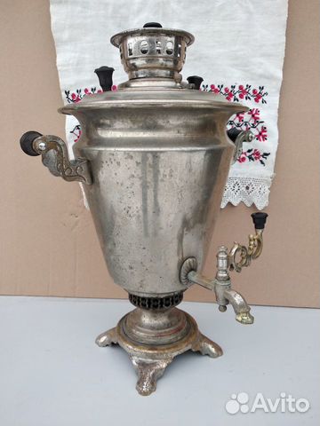 Самовар на дровах, рюмка