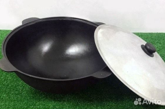 Казан чугунный (крышка в комплекте) 3,5 л