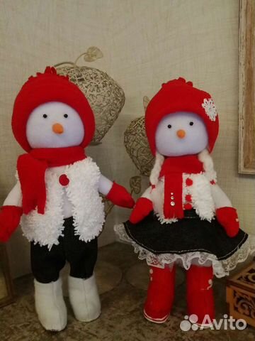 Интерьерная кукла ручной работы