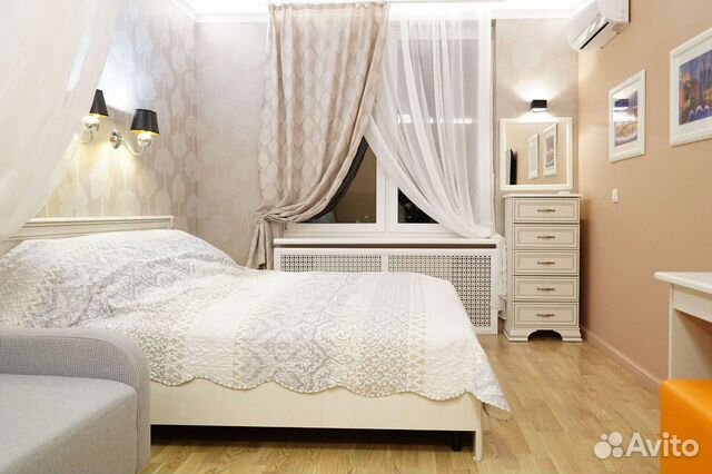 

1-к. квартира, 42 м², 2 кровати