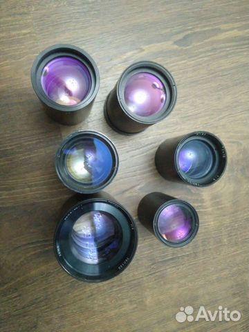 Кинопроекционные Объективы ломо разные