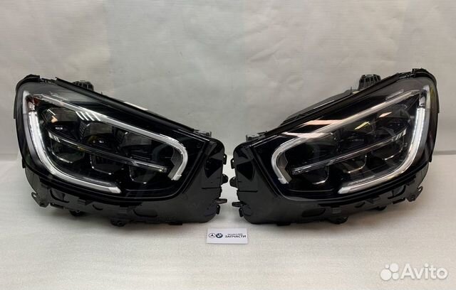Фара левая и правая Mercedes GLC X253 C253 рестайл