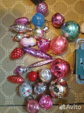 Елочные игрушки СССР