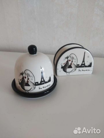 Лимонница и салфетница новые Ля мур Эффель