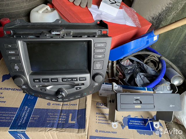 Магнитола Honda accord 7 internavi