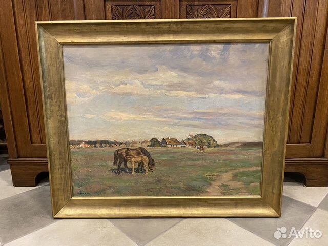 Nyrop, Borge Christoffer, сельский пейзаж, 1910-е