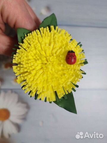 Одуванчики резинки для волос