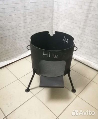 Печь под Чугунный казан (16 литров )