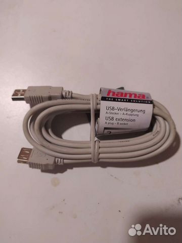 Кабель удлинитель USB hama
