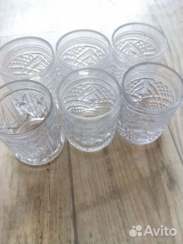 Хрусталь СССР винтаж редкие бокалы стаканы рюмки