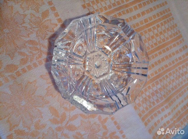 Пепельница хрустальная СССР