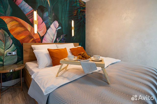 

1-к. квартира, 45 м², 2 кровати
