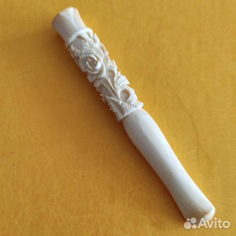 Мундштук, резная кость, пепельницы