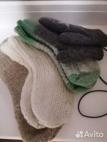 Шерстяные носки