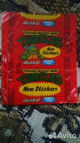 Обертки от жвачек