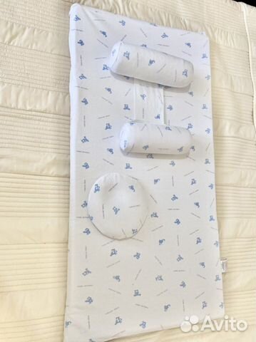 Латексный матрас, позиционер, подушка