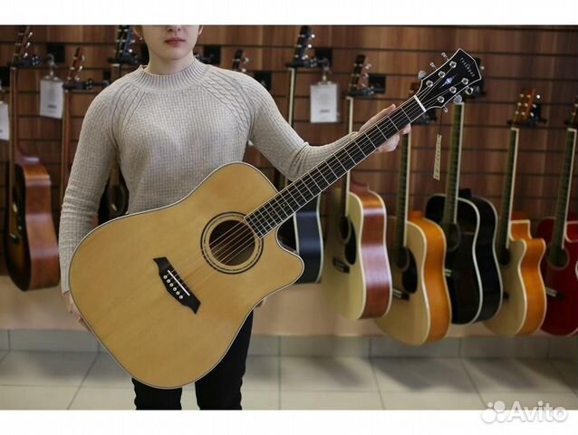 Parkwood S66 с вырезом электроакустическая гитара