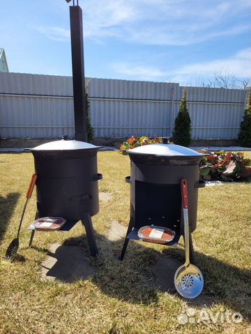 Казан с печью комплект