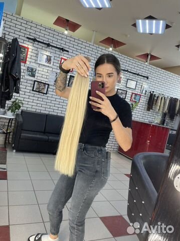Наращивание волос Премиум 60 см