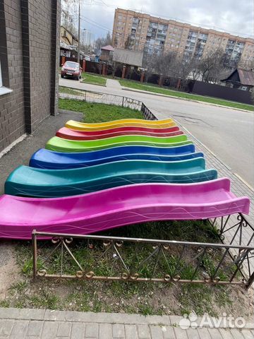 Скат горка кбт 2,95 м морозоустойчивый