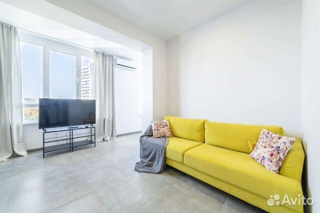 

1-к. квартира, 45 м², 2 кровати
