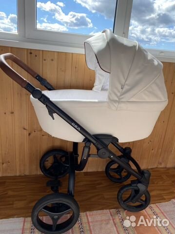 Коляска Bebetto Luca Pro 2 в 1 экокожа