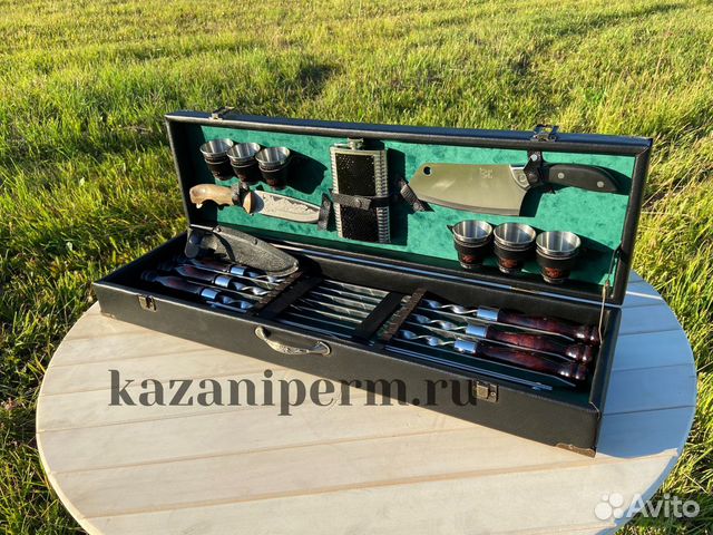 Шашлычный набор / Шампура подарочные Новый