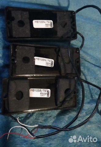 Звукосниматели для 7-стр. и 6-стр. эл/гитар