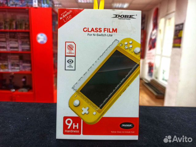 Защитное стекло для Nintendo Switch Lite (Новое)