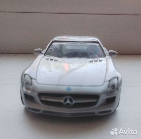 Машинка mercedes sls amg 1:43