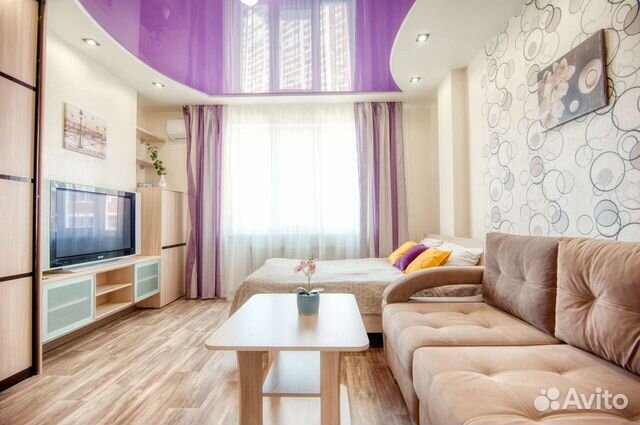 

1-к. квартира, 45 м², 3 кровати