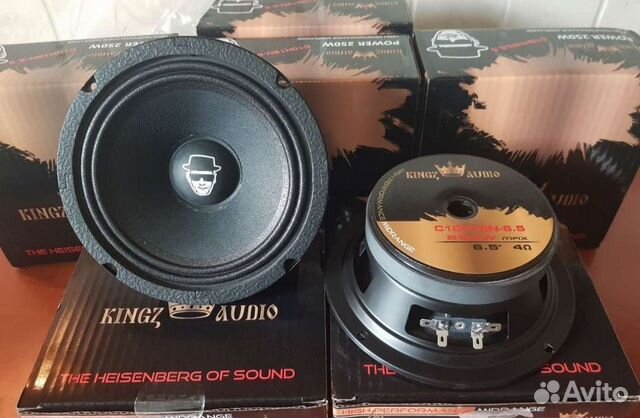 Эстрадные динамики kingz audio c10h15n-6.5