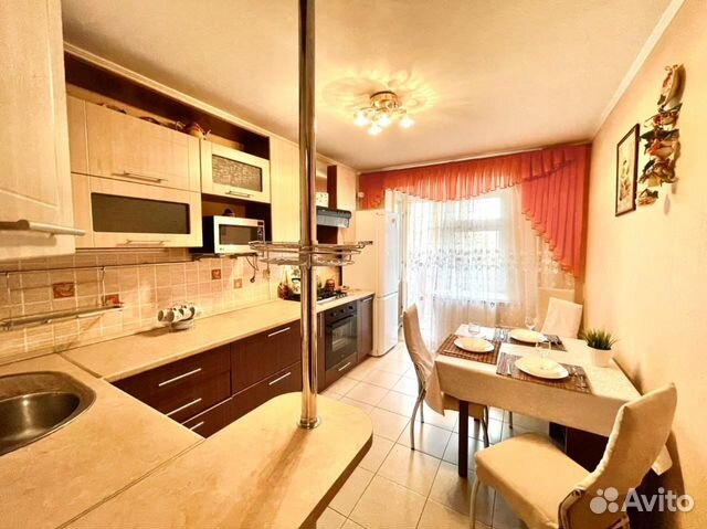 

1-к. квартира, 44 м², 2 кровати