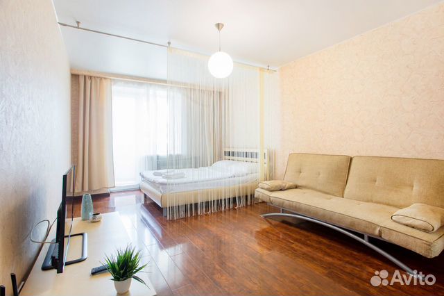 

1-к. квартира, 35 м², 2 кровати