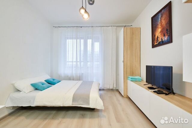 

Квартира-студия, 25 м², 4 кровати