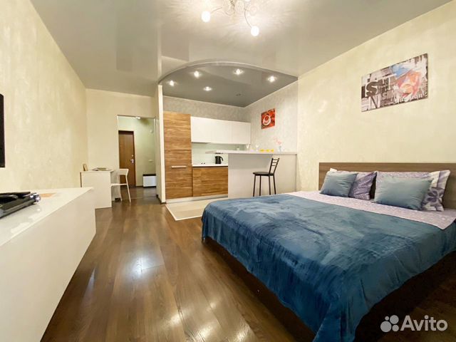 

Квартира-студия, 36 м², 1 кровать
