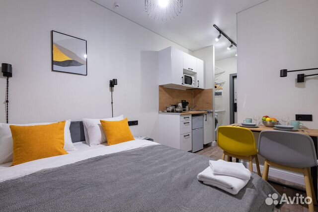 

Квартира-студия, 14 м², 1 кровать