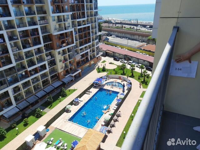 

Квартира-студия, 25 м², 2 кровати