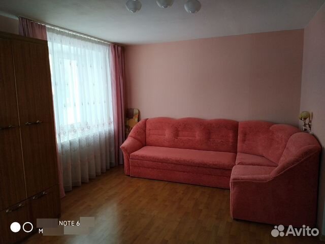 

1-к. квартира, 43 м², 2 кровати