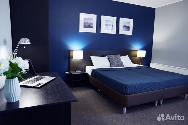 

1-к. квартира, 54 м², 2 кровати