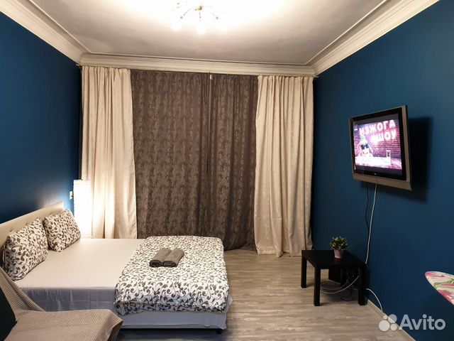 

1-к. квартира, 45 м², 2 кровати