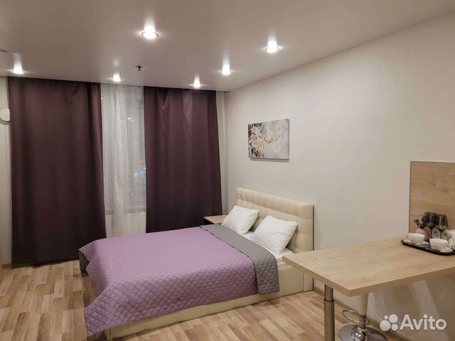 

Квартира-студия, 28 м², 1 кровать