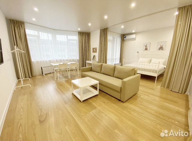 

Квартира-студия, 55 м², 2 кровати