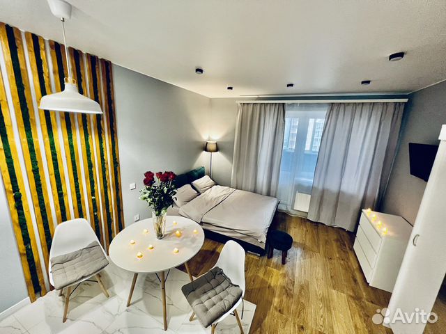 

Квартира-студия, 32 м², 1 кровать