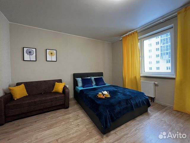 

Квартира-студия, 25 м², 2 кровати