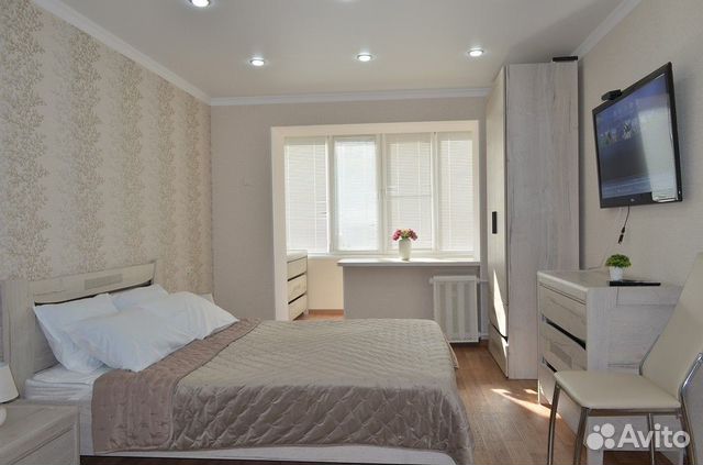 

1-к. квартира, 40 м², 2 кровати