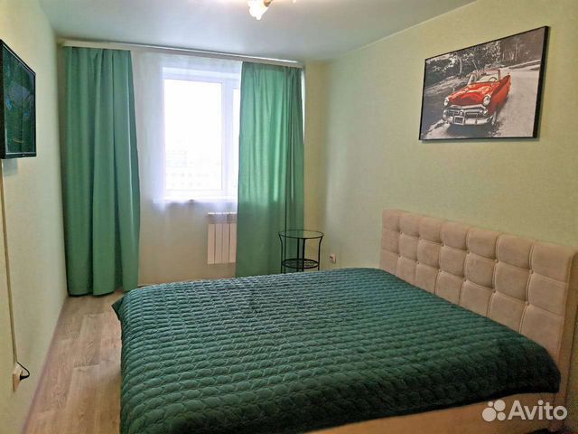 

1-к. квартира, 40 м², 2 кровати