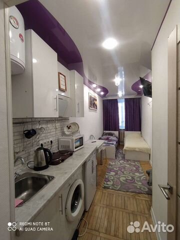

1-к. квартира, 18 м², 2 кровати