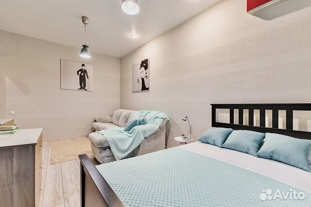 

1-к. квартира, 39,2 м², 2 кровати
