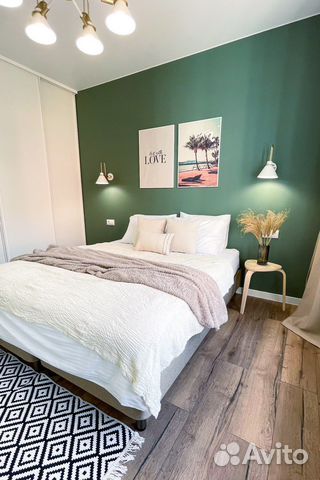 

1-к. квартира, 38 м², 2 кровати